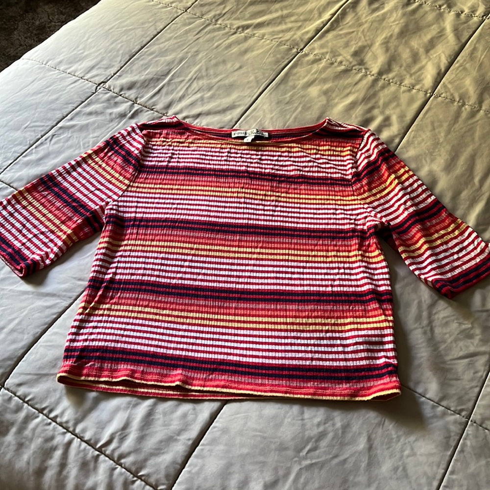 Multi Color Crop Top